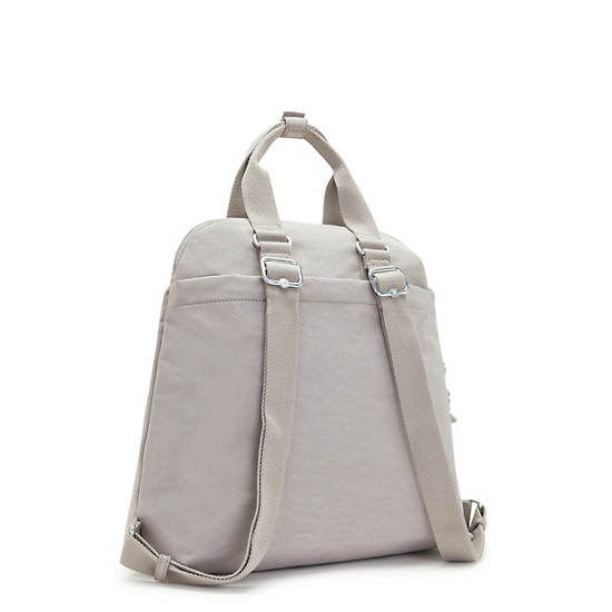 Kipling Goyo Medium Backpack Tote Håndtaske Grå | DK 1269EB